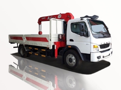 XE TẢI FUSO 5T5 GẮN CẨU UNIC 3 TẤN 4 KHÚC