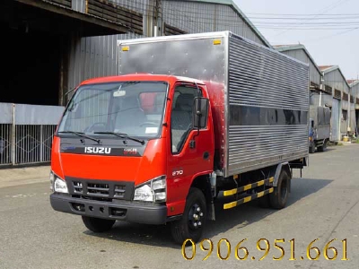Bán xe tải Isuzu 2.4 tấn,  thùng dài 4m4,  giao xe ngay trong tuần