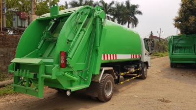 Bán xe Cuốn ép rác Thaco Ollin 700C 11 khối
