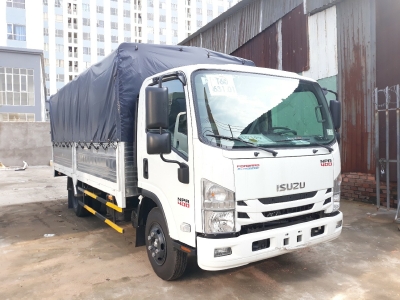 Xe tải ISUZU tải 3.5 tấn thùng mui bạt dài 5.2m - Trả Góp