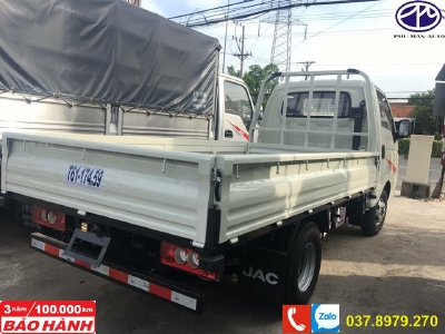 Xe tải nhẹ JAC thùng lửng các loại dòng EURO 4 , động cơ isuzu , giá rẻ