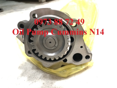 Bơm nhớt Cummins N14, bán bơm nhớt Cummins N14, Oil Pump Cummins N14