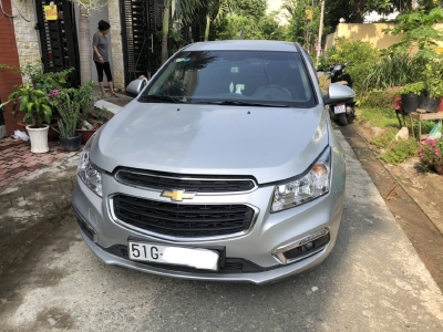 Bán Cruze LT 2017, màu bạc, đúng chất, biển TP, giá TL, hổ trợ góp