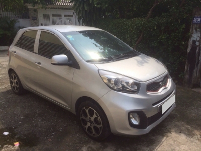 Bán Kia Morning S 2015 tự động xám chính chủ