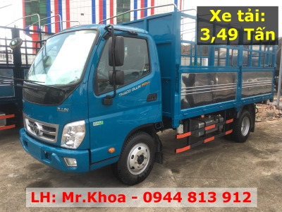 Xe tải Thaco Ollin 350 Euro 4 - Tải trọng 2,15 tấn - Lưu thông thành phố - Hỗ trợ trả góp Bình Dương