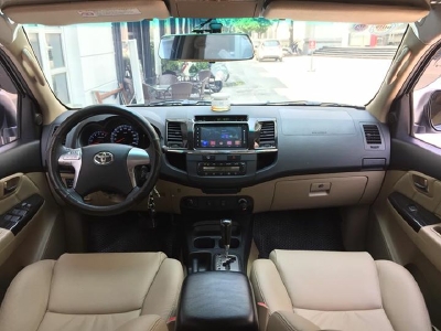 cần tiền bán xe  Fortuner TRD 2016 tự động , máy xăng, màu trắng
