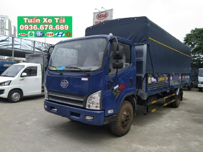 Bán xe tải Faw 7.3 tấn (xe tải faw 7 tấn 3) động cơ hyundai,thùng dài 6m25,giá siêu rẻ