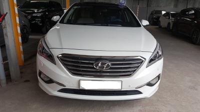 Bán Sonata 2016, màu trắng, đúng chất, giá TL, hổ trợ góp