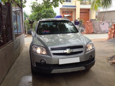 Bán nhanh Captiva 2008 Ltz màu bạc xe zin từ đầu