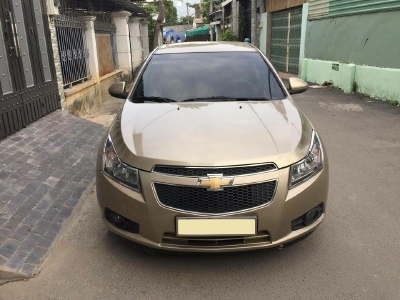 Cruze 2010, số sàn, màu vàng cát