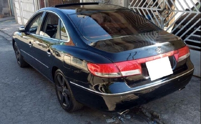 Bán Hyundai Azera 2008 tự động 2.7 fulloption màu đen