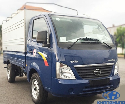 XE TẢI MUI BẠT 1,2tấn MÁY DẦU - Tata