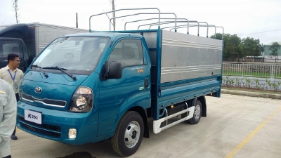 Gía Xe Tải Kia K200 Thùng Bạt tải trọng 1,9 tấn