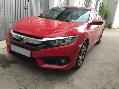 Bán Honda Civic 2018 tự động bảng 1.8 màu đỏ xe gia đình đi kỹ.