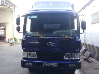 cần bán xe tải hd210 đời 2015 tải 14 tấn thùng dai 7m4 giá tốt