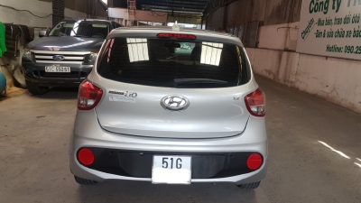 Hãng bán i10 HB 1.2AT 2017, màu bạc, đúng chất, biển TP, giá TL, hổ trợ góp