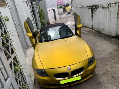 Đổi gió bán Bmw Z4, 2008, số sàn, mui xếp tự động, màu vàng