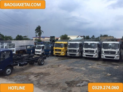 Xe tải 4 Chân Dongfeng YC310 Hoàng Huy, Ga cơ duy nhất 2017, Giá tốt nhất hiện nay