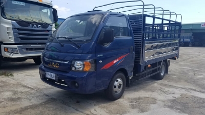 xe tải jac 2019 1,25 tấn thùng dài 3,2m, cn isuzu