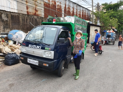 Xe chở rác, xe cuốn ép rác, xe bồn, xe hút hầm cầu