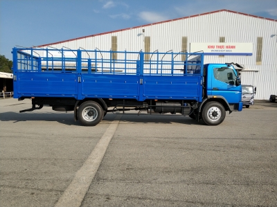 Xe tải Thaco Fuso Mitsubishi Fuso Canter12.8RL - E4 thùng mui bạt dài 6.9 mét tải trọng 7.1 tấn