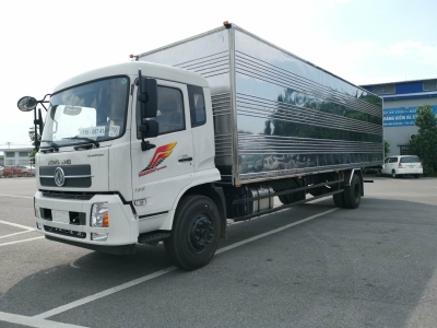 Xe tải dongfeng b180 thùng kín đời 2019 thùng dài 9.7m