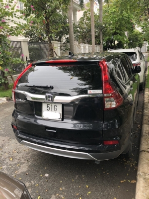 Hãng bán Crv 2.4AT 2016 ĐK 2017, màu đen, siêu lướt, biển TP, giá TL, hổ trợ góp