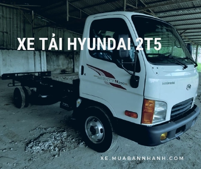 Giá xe tải Hyundai 2.5 tấn - Tư vấn chọn mua xe tải nhẹ chở hàng