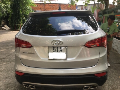 Hãng bán Santafe 2013, màu bạc, siêu lướt, biển TP, giá TL, hổ trợ góp