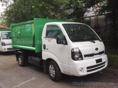 Xe chở rác thùng INOX 4.3 khối