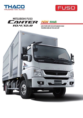 XE TẢI NHẬT 6 TẤN. MITSUBISHI FUSO CANTER 10.4