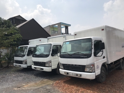Bán xe tải mitshubishi fuso 3t5 thùng kín 2016 giá tốt