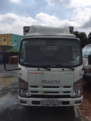 Bán isuzu nmr đời 2014 thùng kín tải 1t9