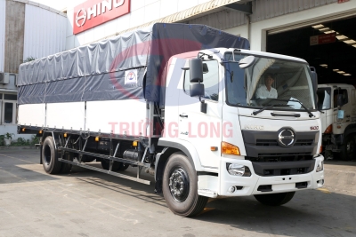 Xe Mui Bạt HINO Phiên Bản Đặc Biệt Kèm Ưu Đãi, Tải Hàng 8.650 Kg, Thùng Dài 7.930, Hino 500 FG8JT7A CN Euro4