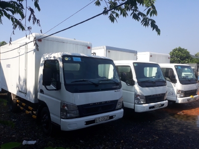mitsubishi thùng kín cũ fuso center 3 tấn 3 đời 2016 đã sử dụng
