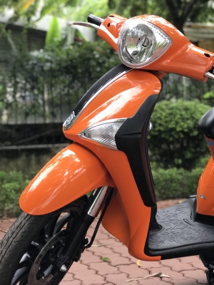 Liberty 125ie Việt Nam 2013 màu Cam, phun xăng IE điện tử