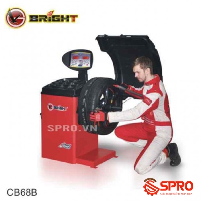 MÁY CÂN MÂM, CẦN BẰNG LỐP Ô TÔ BRIGHT CB68B