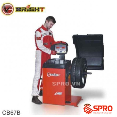 MÁY CÂN MÂM, CÂN BẰNG LỐP Ô TÔ BRIGHT CB67B