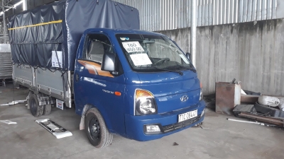 Báo giá xe tải Hyundai H150 thùng mui bạt, hỗ trợ trả góp 80% LS thấp