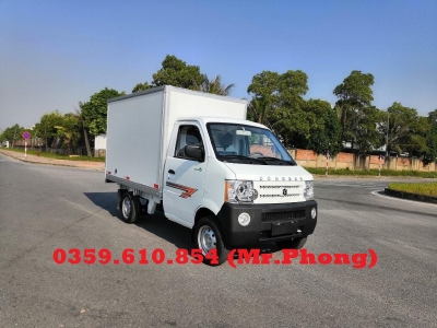 Xe Tải Dongben 790kg Thùng Kín Composite, Trả Trước 50 Triệu