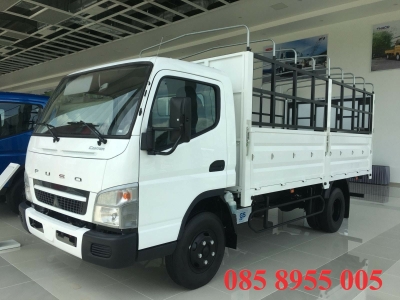 BÁN XE TẢI THACO MITSUBISHI FUSO CANTER 10.4 RL (5,5 TẤN, THÙNG DÀI 5m9) TẠI LONG AN 