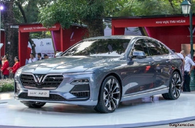 Vinfast lux A2.0 tiêu chuẩn xanh ngọc