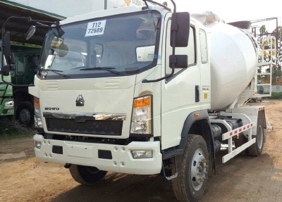 bán xe bồn trộn bê tông howo 10 khối