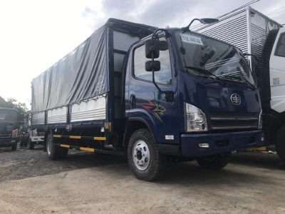xe tải faw 7 tấn thùng mui bạt 6m3 máy hyundai|Trả trước 150tr nhận xe