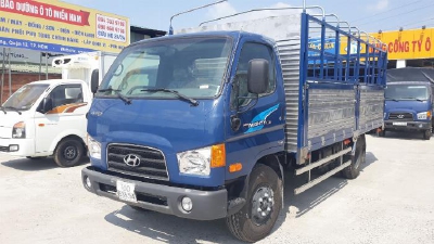 Xe Tải Hyundai 7 tấn ( New Mighty 110SP). Thùng Bạt Bửng Nâng