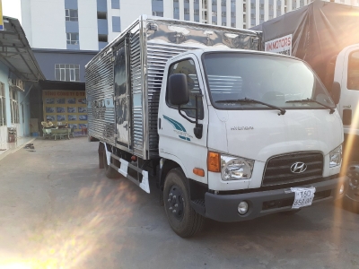 Giá Xe Tải Hyundai 7 Tấn ( New Mighty 110SP. Thùng Kín, Hổ trợ 70 - 90%