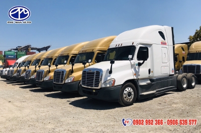 đại lý xe đầu kéo mỹ uy tin - lưu ý khi mua xe đầu kéo mỹ freightliner cascadia