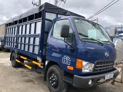 Xe tải Hyundai 8 tấn( Ga cơ mạnh mẹ) . Thùng chở gạch