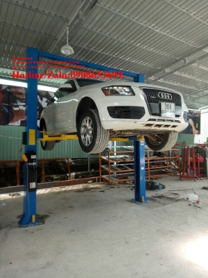 Cầu nâng PEAK(TQ), 2 trụ kiểu cổng ,giá rẻ  toàn quốc.