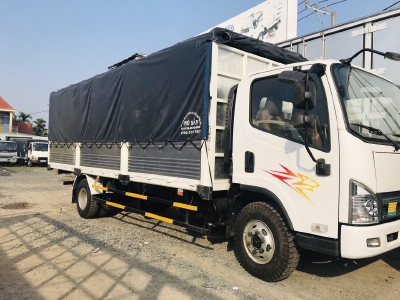 Xe tải faw 7.3 tấn thùng 6m3 động cơ hyundai nhập|Hỗ trợ trả góp